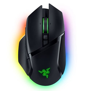 Razer Basilisk V3 Pro Wireless Gaming Mouse: HyperScroll Tilt Wheel - 30K DPI Optical Sensor - Gen-3...