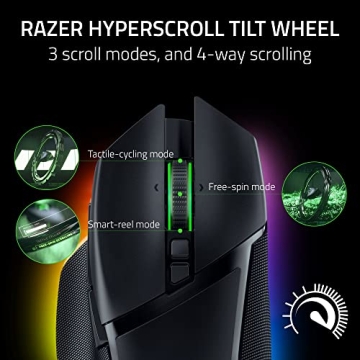 Razer Basilisk V3 Pro Gaming Mouse - Wireless, 30K DPI & RGB