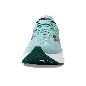 Saucony Women's Triumph 20 Sneaker, Mineral/Berry, 9.5