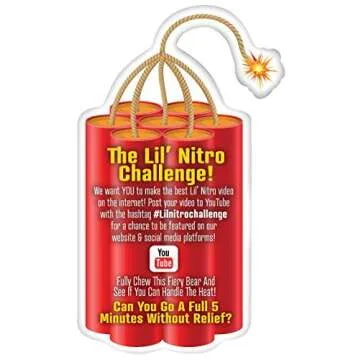 Lil' Nitro Spicy Gummy Bear - Ultimate Heat Challenge