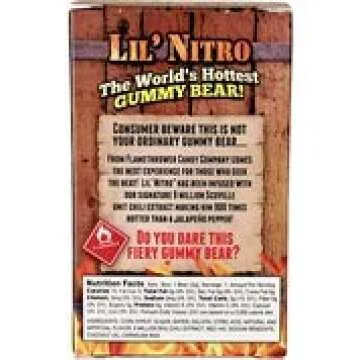Lil' Nitro Spicy Gummy Bear - Ultimate Heat Challenge