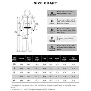 GSOU SNOW Womens Ski Suit One Piece Snowsuit Snowboard Jacket Slim Snow Jumpsuit Ski Outfit Waterproof Windproof for Winter Sports