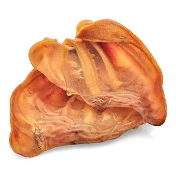 Best Bully Sticks Made in USA Whole Pig Ears - Grain Free, Thick-Cut, All-Natural Dog Treats, Superior Alternative to Rawhide Dog Chews