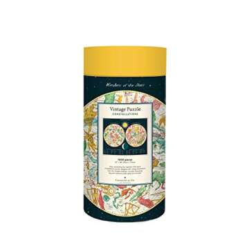 Cavallini Papers & Co. Constellations 1,000 Piece Puzzle, Multi