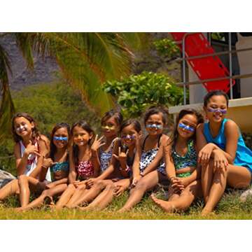 Zinka Colored Nosecoat Zinc Oxide Water Resistant 3 Pack Bundle 0.6 Ounce Tube - Blue Pink Green