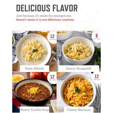 ReadyWise 84-Serving Emergency Food Bucket for All Needs