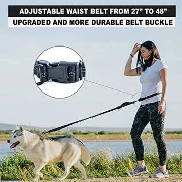 CHUNKY PAW Hands Free Dog Leash for Active Dogs