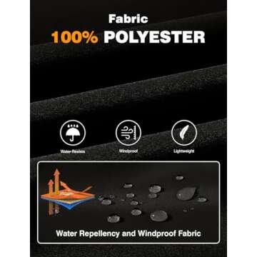 TBMPOY Men's Black Lightweight Bomber Jackets Light Windbreaker Casual Stylish Fall Golf Dress Business Varsity Black M