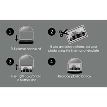 Neil Enterprises Inc. Gift Card Snow Globe