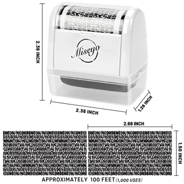 Miseyo Roller Stamp for Effective Identity Protection