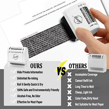 Miseyo Roller Stamp for Effective Identity Protection