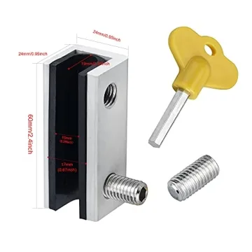 Sliding Window Locks with Keys - 4 Security Sets