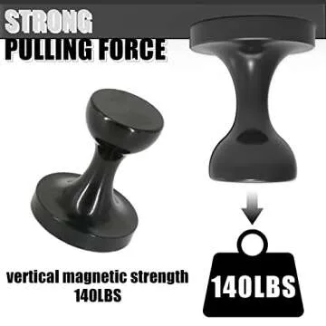 Heavy Duty MHDMAG Magnetic Hooks for Home and Office