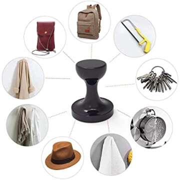 Heavy Duty MHDMAG Magnetic Hooks for Home and Office