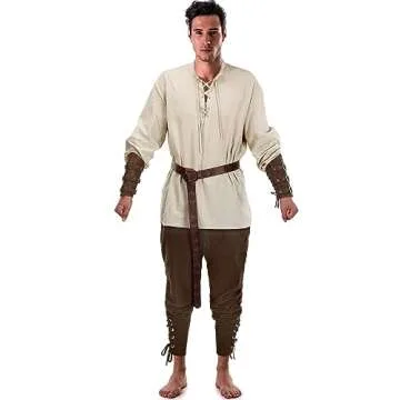 Jiuguva Renaissance Costume Set for Halloween and Cosplay
