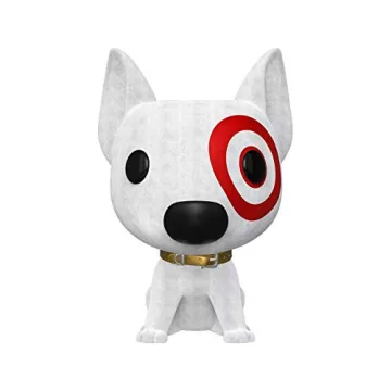 Funko POP! Target Dog Bullseye Flocked SDCC 2019 Exclusive