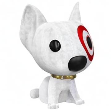 Funko POP! Target Dog Bullseye Flocked SDCC 2019 Exclusive