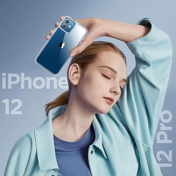 Temdan iPhone 12/12 Pro Case - Slim Shockproof Protection