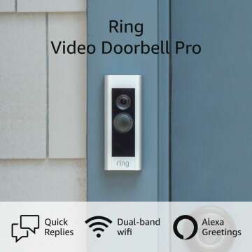 Ring Video Doorbell Pro – Enhanced Security & Design