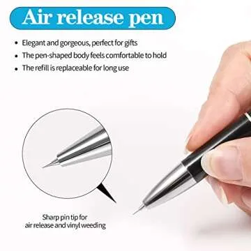 VINYL FROG Black Weeding Pen for Precise Crafting