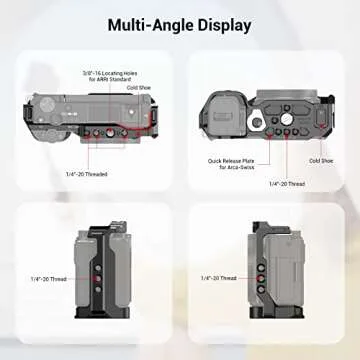 SmallRig Cage for Sony ZV-E10 with Quick Release