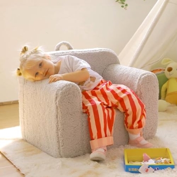 ALIMORDEN Kids Ultra-Soft Cuddly Toddler Couch