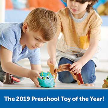 Learning Resources Coding Critters Rumble & Bumble - 23 Pieces, Ages 4+, Educational Learning Games,...