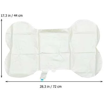 JANOU 6Pcs Bone Shaped Balloons Foil Helium Aluminum Balloons for Pets Dog Party Suppliers