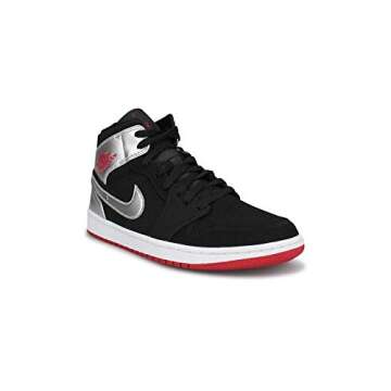Retro Air Jordan 1 Mid Black Gym Red for Style & Comfort