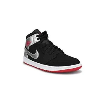 Retro Air Jordan 1 Mid Black Gym Red for Style & Comfort