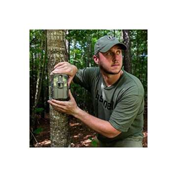Bushnell Prime L20 Low Glow Trail Camera - 20MP Image Quality, 720p HD Video, Long-Range Motion Sensor for Accurate Wildlife Monitoring