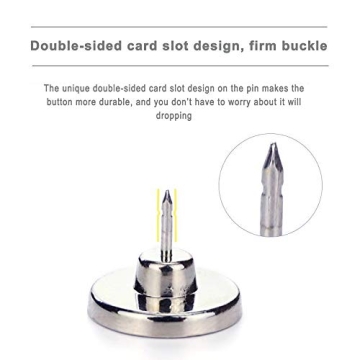 Button Pins for Jeans - No Sew, Adjustable Replacement Set