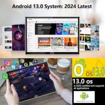 2024 Android 13.0 Tablet with 4G and Accessories