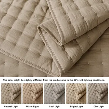WDCOZY Queen Size Quilt Set for Every Season