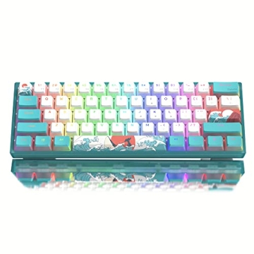 Womier WK61 RGB Mechanical Keyboard - Compact 60%
