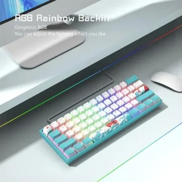 Womier WK61 RGB Mechanical Keyboard for Gamers