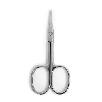 Straight Beauty Grooming Manicure Cuticle Scissors for Facial Hair, Nail, Moustache, Eyebrow, Eyelas...
