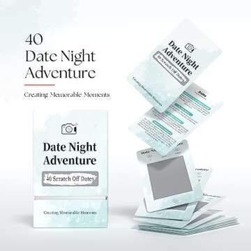 Tryuunion Scratch Off Date Night Cards for Couples