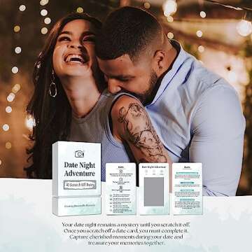 Tryuunion Scratch Off Date Night Cards for Couples