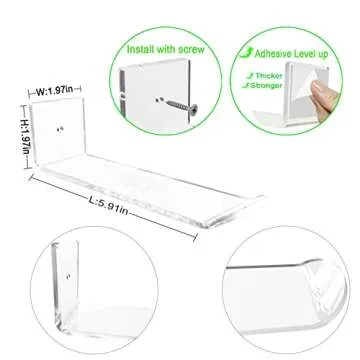 DELIPPLY Headband Holder Wall, Hair Accessories Storage Organizer for Girls Women (Pack of 5)