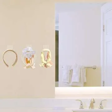 DELIPPLY Headband Holder Wall, Hair Accessories Storage Organizer for Girls Women (Pack of 5)