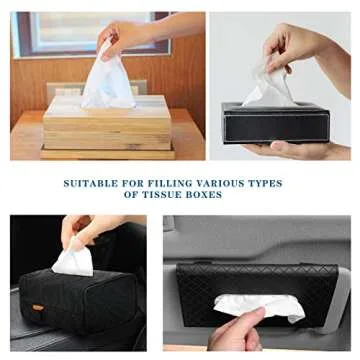 Car Tissue Refill for Auto Visor Holders - 18 Packs