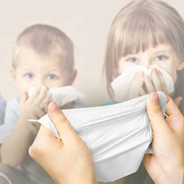 Car Tissue Refill for Auto Visor Holders - 18 Packs