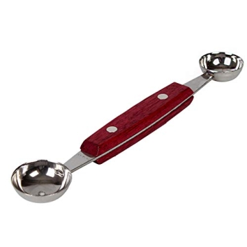 Excellante Stainless Steel Melon Baller with Wooden Handle
