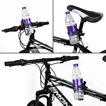 Accmor Bike Water Bottle Holder, Universal & Rotatable