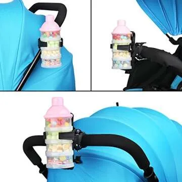 Accmor Bike Water Bottle Holder, Universal & Rotatable