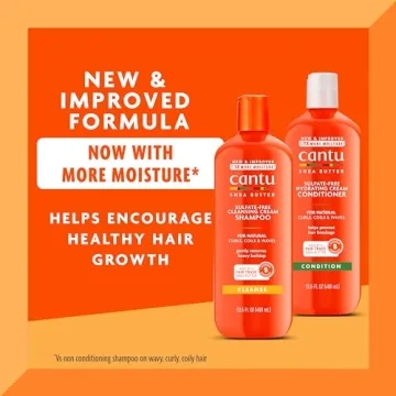 Cantu Sulfate-Free Shampoo & Conditioner 13.5 Fl Oz Pack