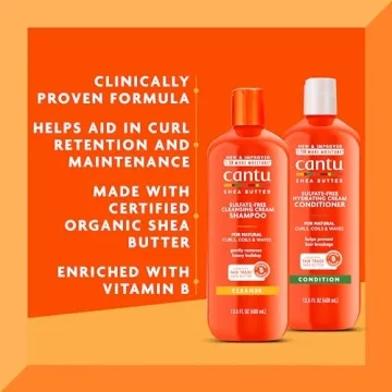 Cantu Sulfate-Free Shampoo & Conditioner 13.5 Fl Oz Pack