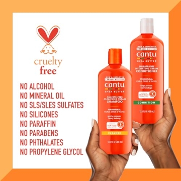 Cantu Sulfate-Free Shampoo & Conditioner 13.5 Fl Oz Pack