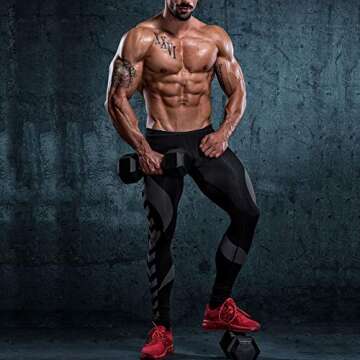 papababe Dumbbells Free Weights Dumbbells Weight Set Rubber Coated cast Iron Hex Black Dumbbell Pair (20, Pair)